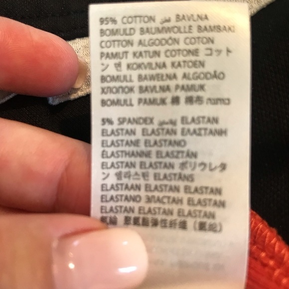 Adika Barbado Burnt Orange Ribbed  Raw Hem Crop Top - Picture 10 of 10